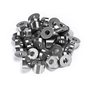 TheLAShop 1/4" Beveled Washers 30 Degree D1/8"-3/16" 30ct., Silver Image