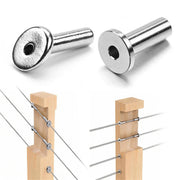 TheLAShop T316 Protector Sleeves for Cable Railing Posts 1/8"-3/16" Image