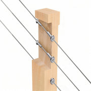 TheLAShop T316 Protector Sleeves for Cable Railing Posts 1/8"-3/16" Image