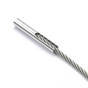 TheLAShop T316 1/8" Swage Anchor Terminal for Cable Railing Wall & Corner Posts Image