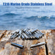 TheLAShop T316 1/8" Swage Anchor Terminal for Cable Railing Wall & Corner Posts Image