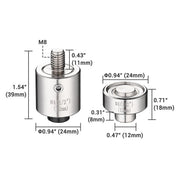 TheLAShop Eyelet Press Machine Grommet Die Set - Size #0, #2, or #4, #4 Image