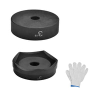 TheLAShop Metal Hole Punch Knockout Dies for 3in, 4in Conduit Optional Image