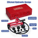 TheLAShop 10 ton Hydraulic Metal Hole Punch Press Driver Kit Tool Set Image