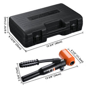 TheLAShop 8 Ton Steel Hole Punch Hydraulic for 1/2 to 2in Holes Image