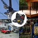 TheLAShop 10 Ton Hydraulic Wire Terminal Battery Cable Crimper w/ 9 Dies Image