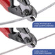 TheLAShop 10 Ton Hydraulic Wire Terminal Battery Cable Crimper w/ 9 Dies Image