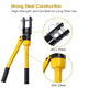 TheLAShop 16 Ton 11 Dies Hydraulic Wire Terminal Battery Cable Crimper Image