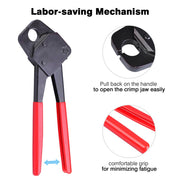 TheLAShop 3/4" PEX Crimper Crimping Tool w/ Gauge Color Optional Image