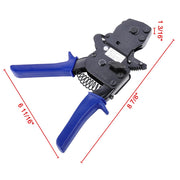 TheLAShop 3/8" to 1" PEX Pipe Cinch Clamp Tool One-Hand Ratchet Clamping Image