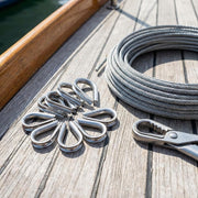 TheLAShop Cable Rope Thimble 50ct/pk Stainless Steel Image