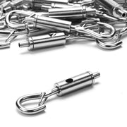 TheLAShop 20ct. Adjustable Q Hooks with Buckles for 1-1.5mm Cable Wire Rope Image