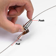 TheLAShop Frame Hanging Kit - 2x 10ft 1.5mm T304 Cable & Adjustable Hooks Image
