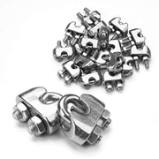 TheLAShop U Bolt Wire Rope Clips 18ct. Stainless Steel Image