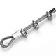 TheLAShop U Bolt Wire Rope Clips 18ct. Stainless Steel Image