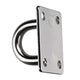 TheLAShop Staple Ring Hook Deck Eye Plate 304 Stainless Steel 6ct. Image