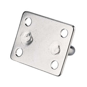 TheLAShop Staple Ring Hook Deck Eye Plate 304 Stainless Steel 6ct. Image