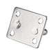 TheLAShop Staple Ring Hook Deck Eye Plate 304 Stainless Steel 6ct. Image