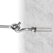 TheLAShop 304SS Concrete Expansion Bolts J-Hook Anchor 6ct. Image