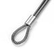 TheLAShop 3/16" Cable Wire Rope Ferrule Aluminum Swage Sleeves 100ct. Image