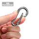 TheLAShop Cable Rope Carabiner Snap Hook 304 Stainless Steel Image