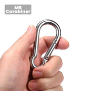 TheLAShop Cable Rope Carabiner Snap Hook 304 Stainless Steel Image