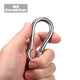 TheLAShop Cable Rope Carabiner Snap Hook 304 Stainless Steel Image