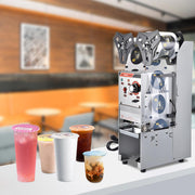 TheLAShop Semi-automatic Bubble Tea Boba Cup Sealer Sealing Machine Image