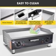 TheLAShop Electric Griddle Countertop Grill Commercial 24" 3500W 220V Image