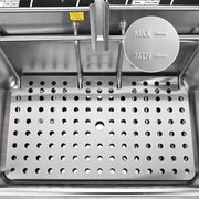 TheLAShop 42lb Huge Basket Stainless Steel Electric Deep Fryer Commercial Image