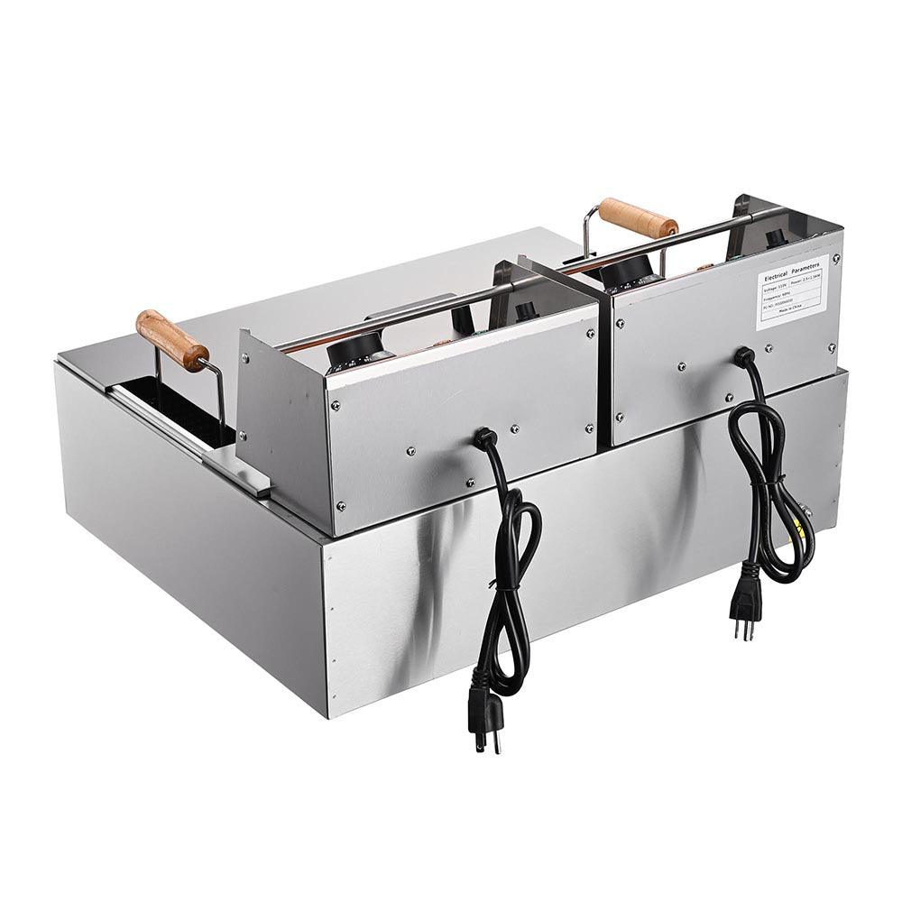 TheLAShop 42lb Huge Basket Stainless Steel Electric Deep Fryer Commerc