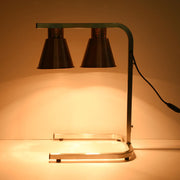 TheLAShop Food Heat Lamp w/ 2 Bulbs Freestanding Food Warmer 110V