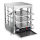 TheLAShop 3 Tier Food Warmer Comml. Countertop Pizza Cabinet 15x15x20