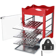 TheLAShop 3 Tier Hot Pastry Display Sandwich Fried Chicken Pie Warmer Image