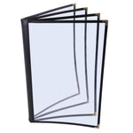 TheLAShop 8-1/2"x11" Plastic Menu Covers Holders 8 View 4ct/pk Image