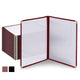 TheLAShop 8-1/2"x11" Clear Restaurant Menu Cover Folder Double 30ct/pk Image