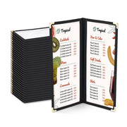 TheLAShop 4.25x11 Menu Folder Wine Menu Covers 30ct/pk Image