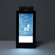 TheLAShop LED Illuminated Menu Cover for Restaurant Bar Hotel, 5.5x11in Single-View 1ct/pk Image