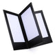 TheLAShop 8-1/2" x 11" LED Backlit Illuminated Menu Cover, Book Style 4-View Image