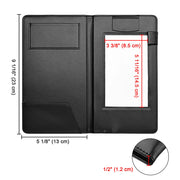 TheLAShop LED Check Presenter PU Leather Bill Holders 4ct/pk Image