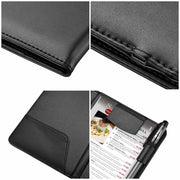 TheLAShop LED Check Presenter PU Leather Bill Holders 4ct/pk Image