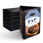 TheLAShop Table Tent Restaurant Wedding Card Holder, 5x7in 10ct/pk Image
