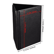 TheLAShop Table Tent 3-Side Restaurant Wedding Card Holder Image