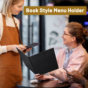TheLAShop 8-1/2"x11" PU Leather Menu Book Covers 5ct/pk Image