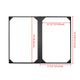 TheLAShop Custom PU Leather Menu Covers 2-View 8-1/2"x14" 10ct/pk Image