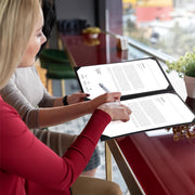 TheLAShop 8-1/2"x14" PU Leather Menu Cover Holders 5ct/pk Image