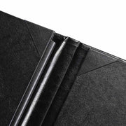 TheLAShop 5ct/pk PU Leather Menu Book Covers 2-View 4-1/4"x11"