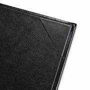 TheLAShop 5ct/pk PU Leather Menu Book Covers 2-View 4-1/4"x11"