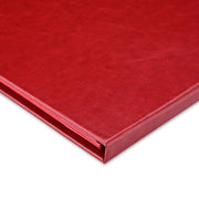 TheLAShop 10ct/pk PU Leather Menu Covers 4-View 8-1/2"x11" Red Image