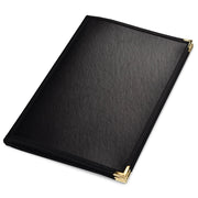 TheLAShop 8-1/2x14 PU Leather Menu Cover + PVC Holders 6-View 10ct/pk